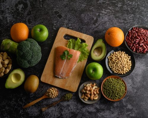 legumes-fruit-salmon-fish-pieces-wooden-chopping-board_1150-19998 legumes-fruit-salmon-fish-pieces-wooden-chopping-board_1150-19998